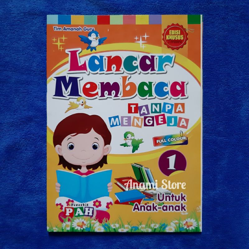 

BUKU LANCAR MEMBACA - BUKU BELAJAR MEMBACA (LEVEL 1)