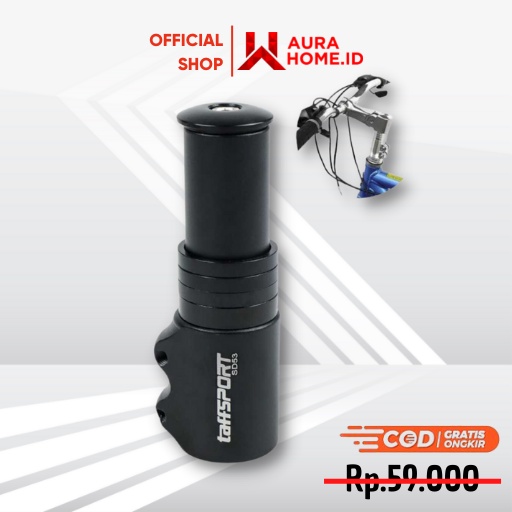 Ekstender Fork Peninggi Stang Stem Sepeda Universal / Ekstensi Tambahan Peninggi Stang Sepeda Mtb Ro