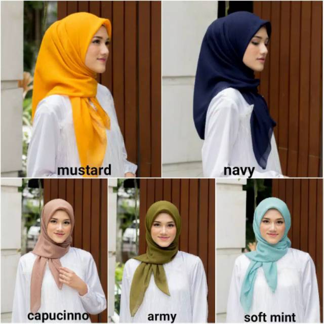 Jilbab Segiempat Cornskin