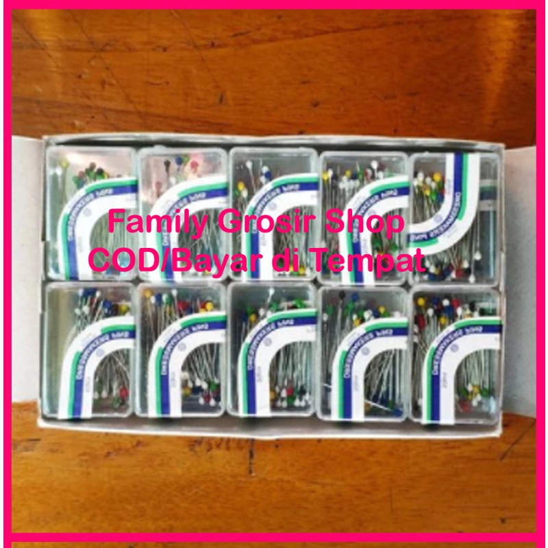 Jarum Pentul Mini (isi+-35) / Jarum Pentul kecil