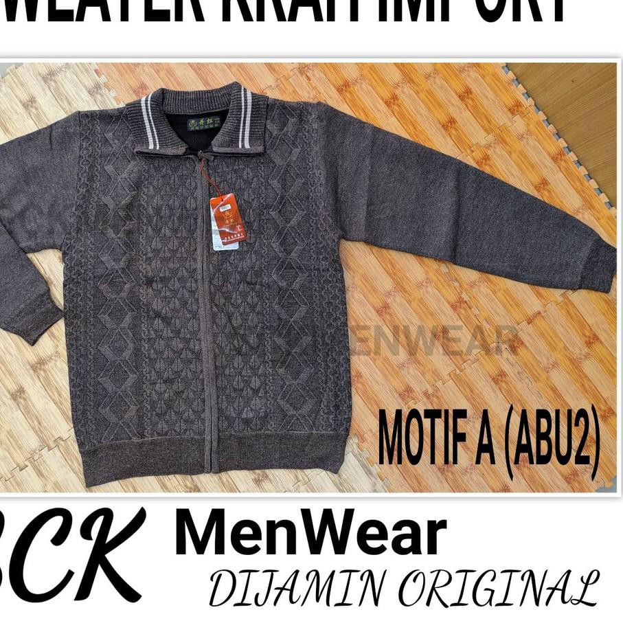 Serbuuu ✢ SWEATER PRIA / SWEATER PRIA CASUAL RAJUT / SWEATER IMPORT RESLETING KRAH*