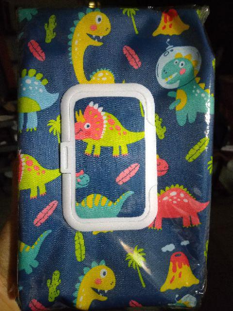 Pouch Tissue Kekinian 2 In 1 - Cute Dino