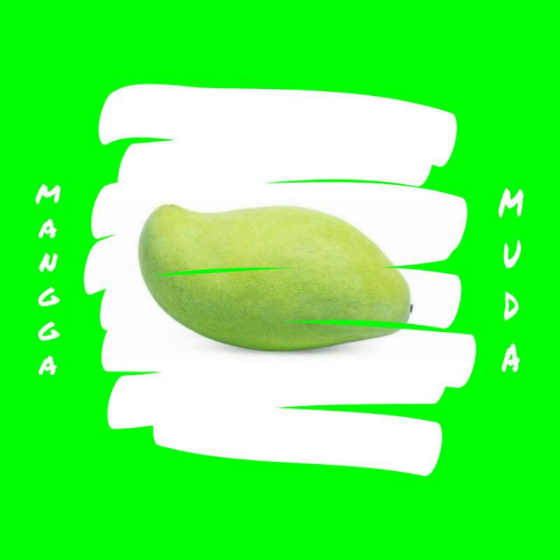 

mangga muda untuk rujak