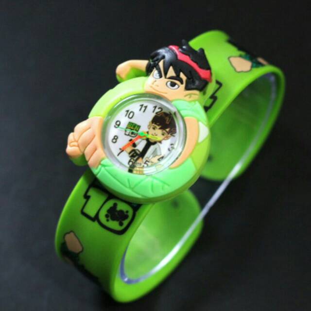 Jam Tangan Anak Character Doraemon,Ben10,CARS,Hello Kitty,Marsha