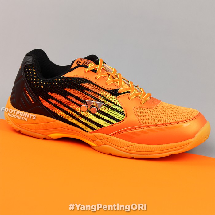 Sepatu Badminton Yonex 888 SL Bright Orange Black Original Shoes