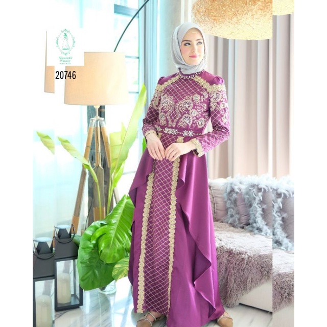 New Elizabeth Winsby gamis muslim fashion baju muslim pesta gamis cantik