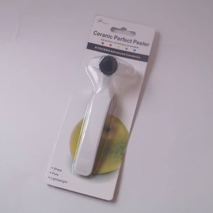 VOM Ceramic Perfect Peeler Alat Pengupas Buah dan Sayur 0586