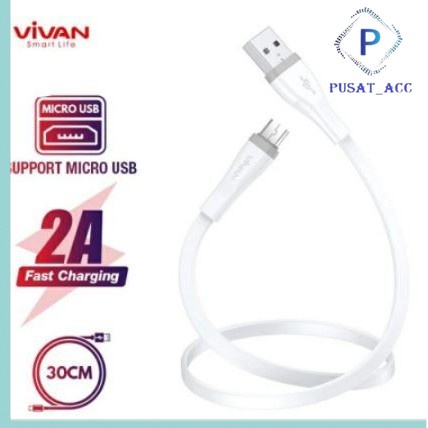 Kabel Data dan Charger Vivan SM30 Panjang SM-30