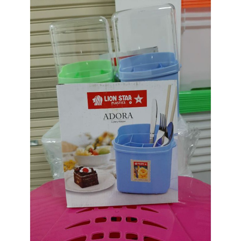 LION STAR - Adora Cutlery Keeper Lion Star Tempat Sendok Makan Tutup