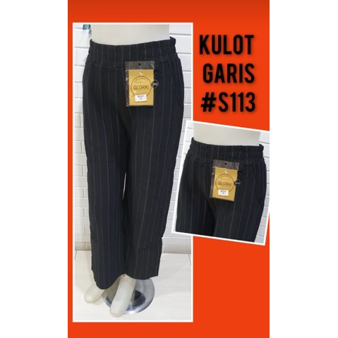 KULOT IMPOR MOTIF SALUR MERK GLORY