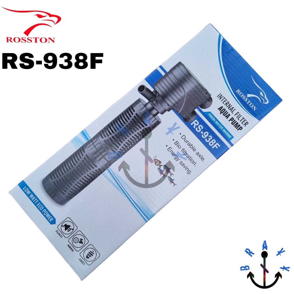 Pompa Aquarium Filter Hemat Energi Rosston RS 938F