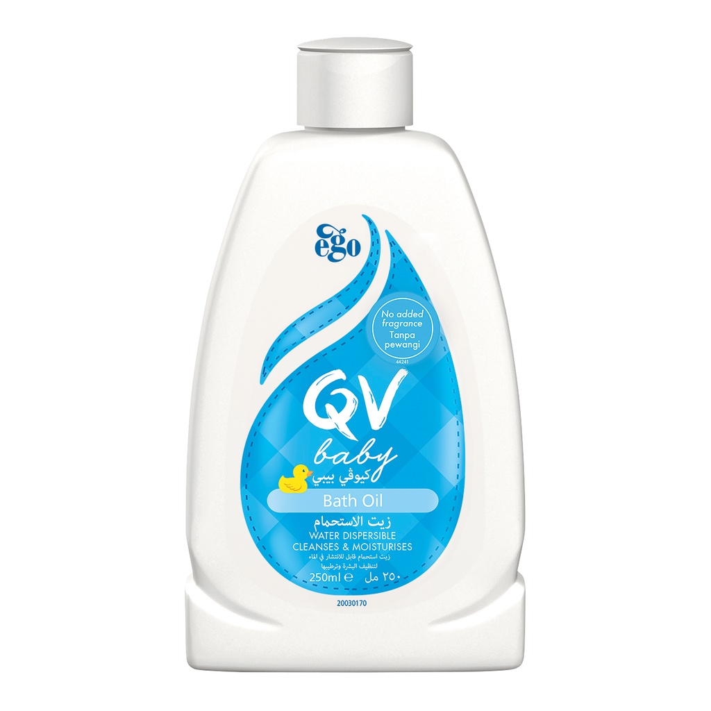 QV BABY BATH OIL 250ML 250 ML EGO BPOM