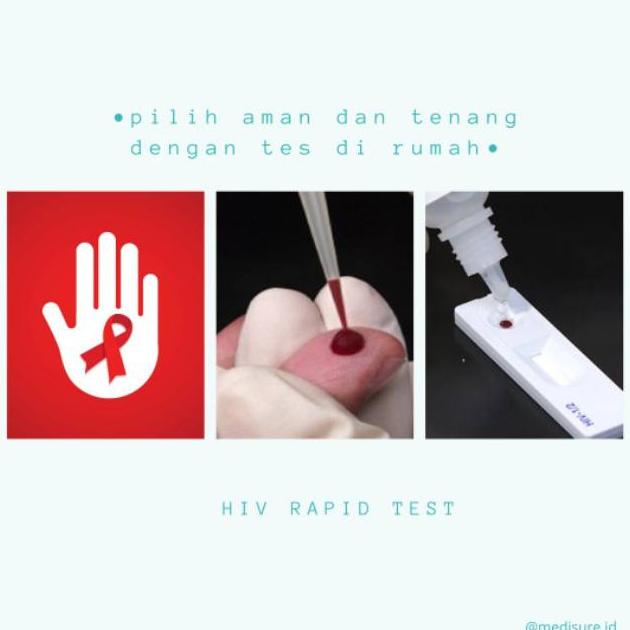Oncoprobe Alat Tes Hiv Aids Rapid Test Selftest Hometest - Satuan