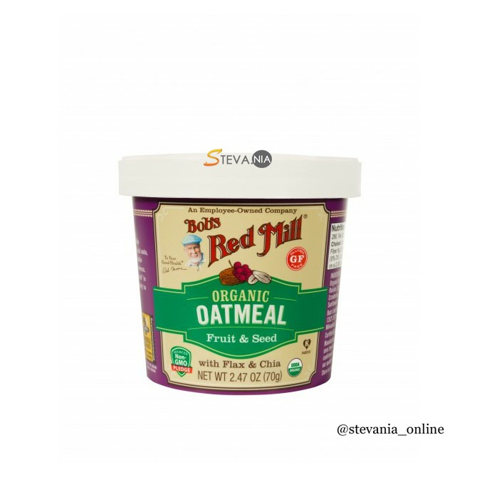 

Bob's Red Mill Gluten Free Organic Fruit & Seed Oatmeal Cup