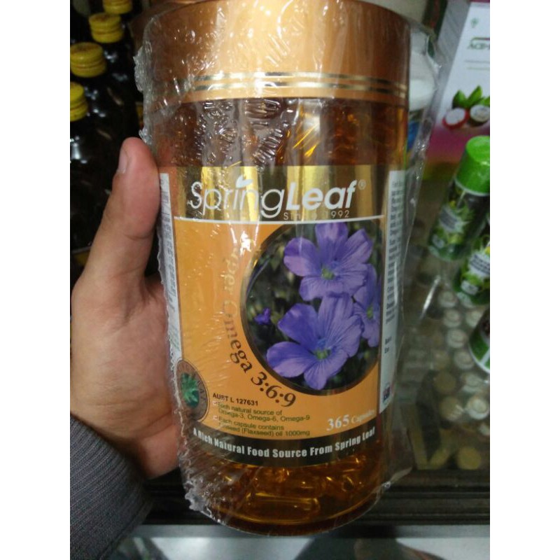 Super Omega 3:6:9  1000 mg Spring Leaf