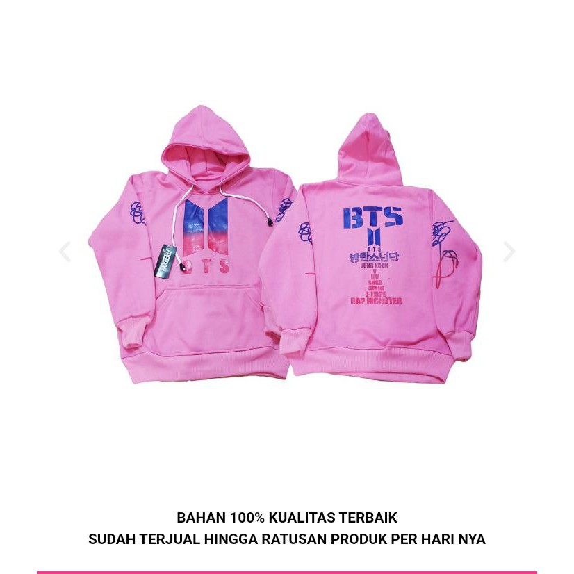 (Bayar Di Tempat)  Hoodie BTS JIMIN SUGA Korean Unisex