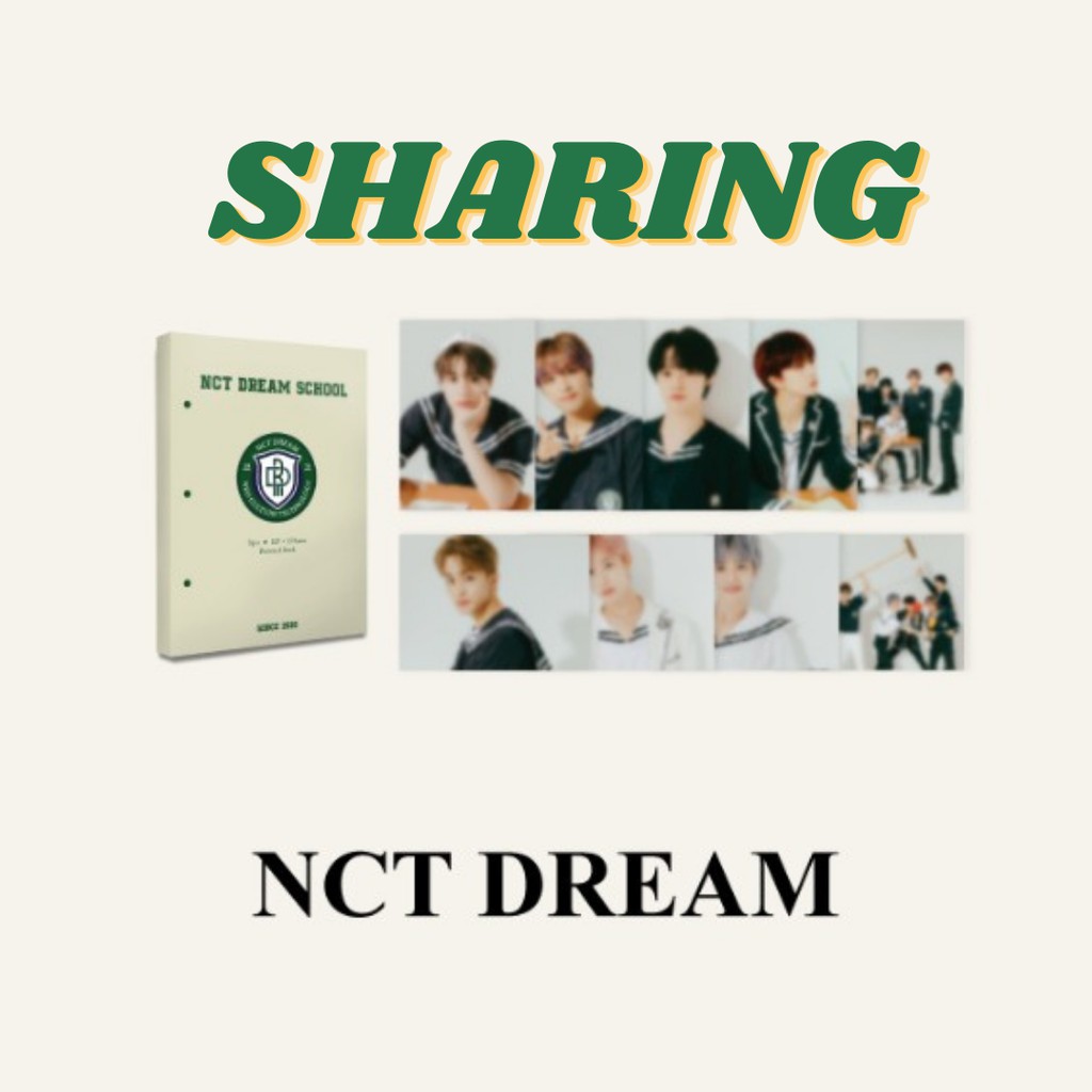 [PO] SHARING NCT DREAM: 2021 Back to School Kit - Hardcover Postcard CHENLE/JISUNG/HAECHAN/JENO/ETC