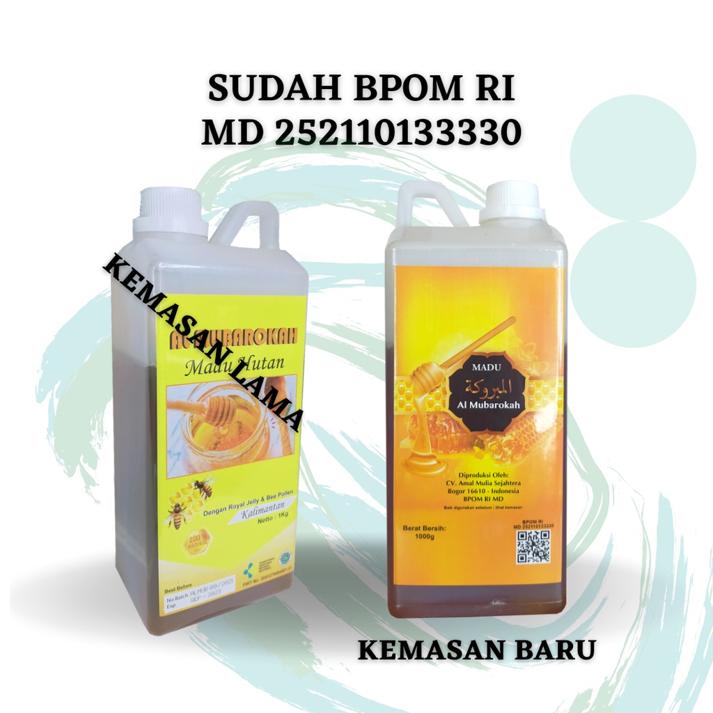 HARGA PROMO 2 Madu Hutan Kalimantan 1 kg Al Mubarokah