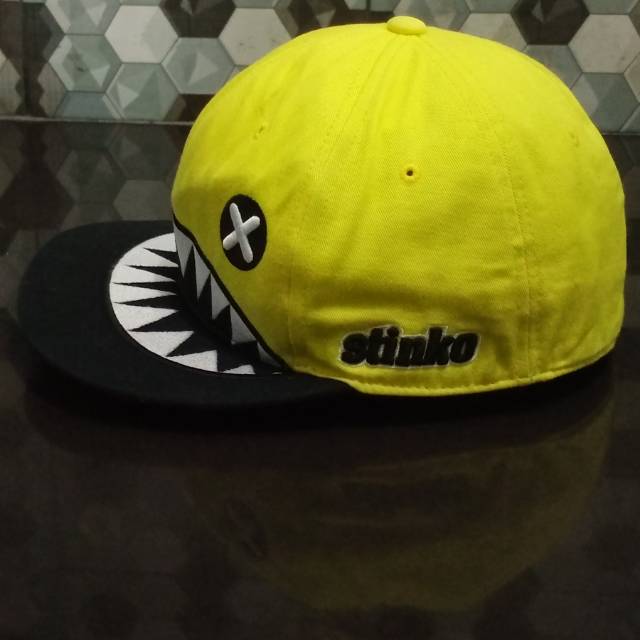 topi preloved Elstinko Snapback original. Kondisi like new