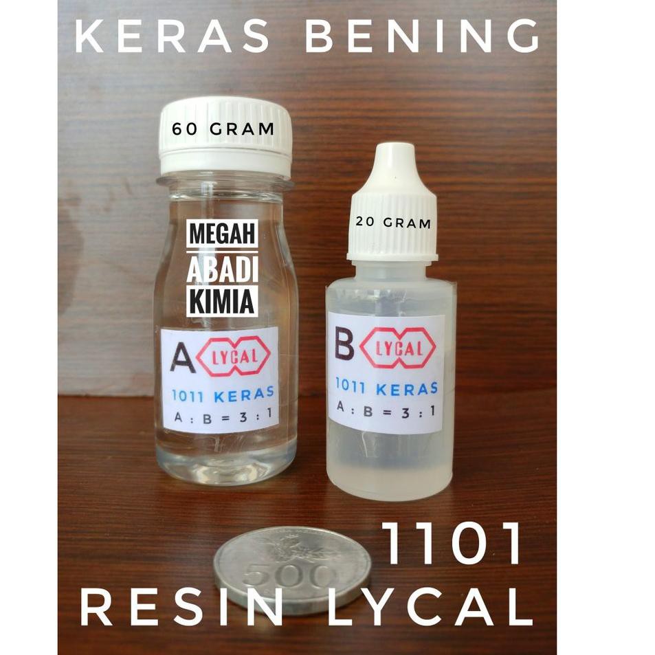 

REALPICT Resin Bening Lycal keras 80 Gram