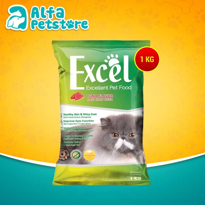 Makanan Kucing cat food Excel 1 KG