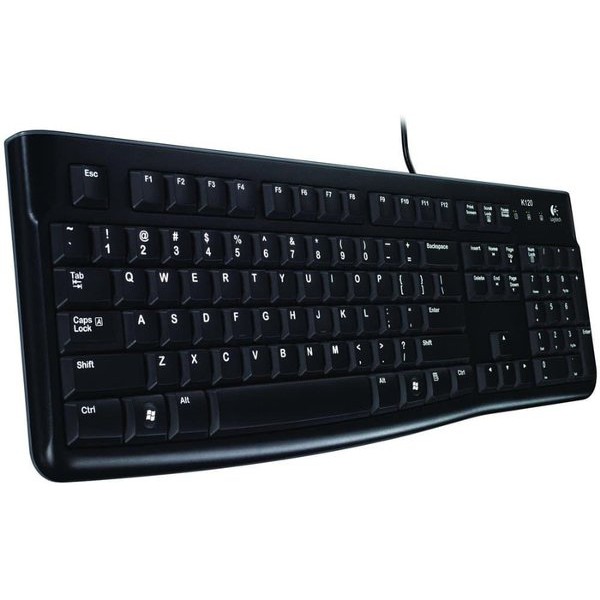 Keyboard Logitech Classic keyboard K120 Black USB