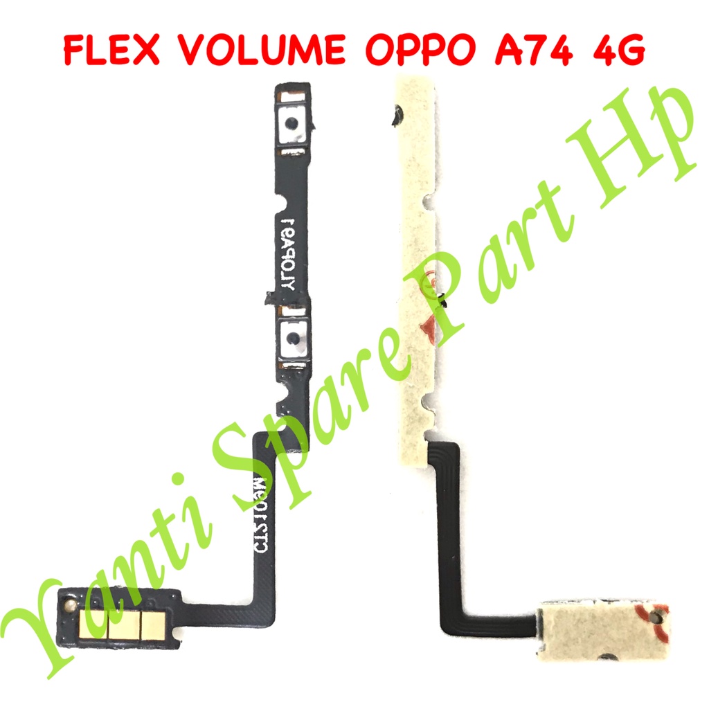 Flexible Volume Oppo A74 4G Original Terlaris New