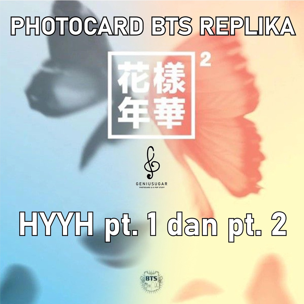 [REPLIKA BTS] PHOTOCARD HYYH UNOFFICIAL