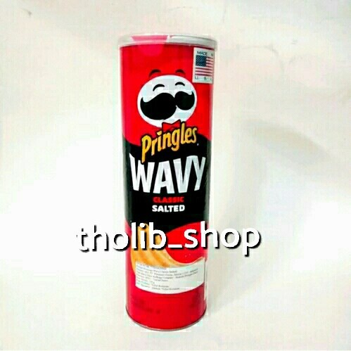 

Pringles wavy classic salted 130 gr