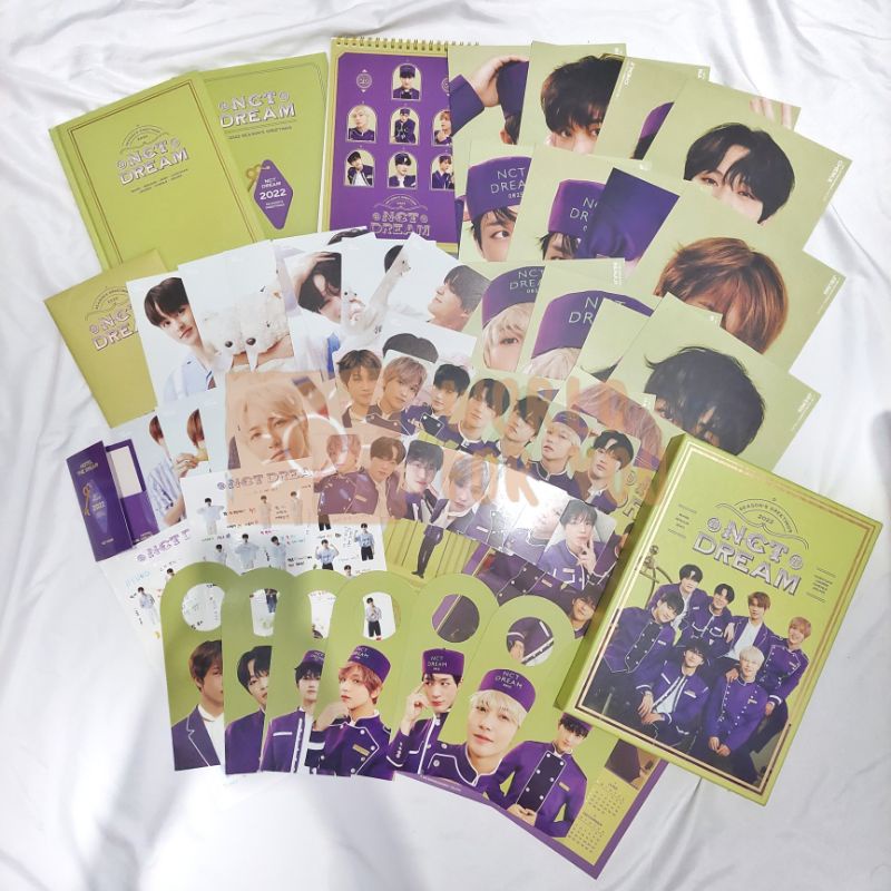 [READY] Season Greetings NCT Dream 2022 Haechan Jaemin Jeno Renjun Chenle Mark Set Benefit POB Ktown