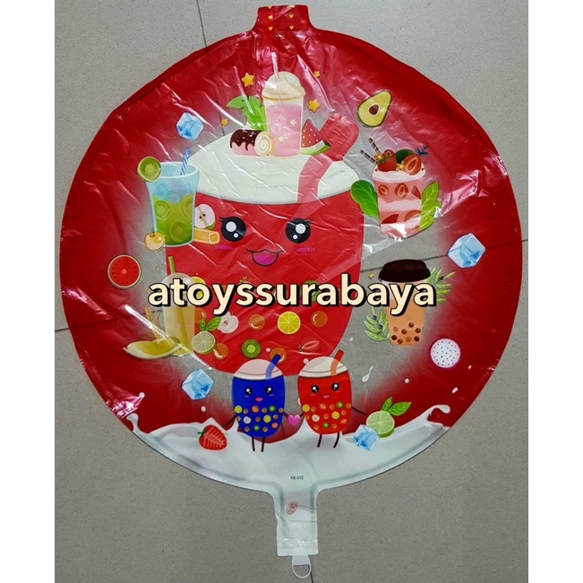 BULAT ISI BOBA (BALON GAS/FOIL/TERBANG/KARAKTER)
