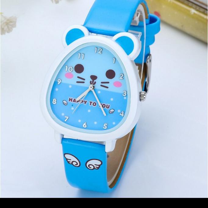 Jam Tangan Space Lucu Anti Air Strap Jelly Untuk Anak W70 Premium