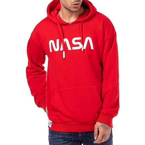 NASA Font Sweater Hoodie II Jumper hoodie NASA Font II SIZE M-XL ( Pria &amp; Wanita )