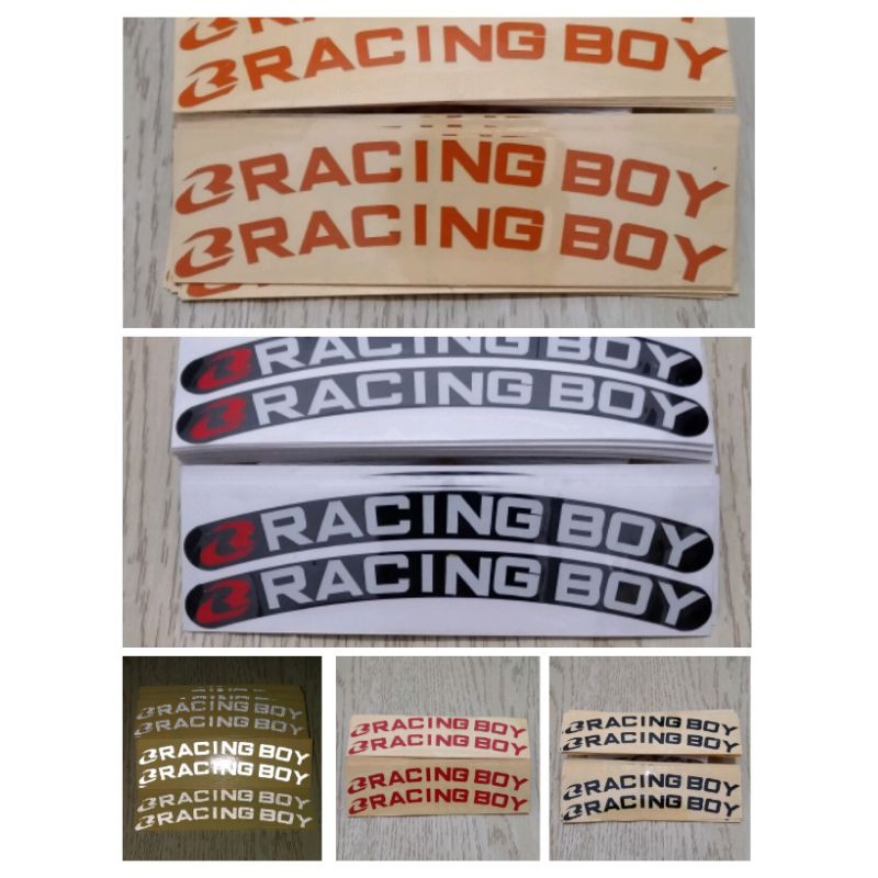 STICKER VELG LIS VELG RACING BOY CUTTING