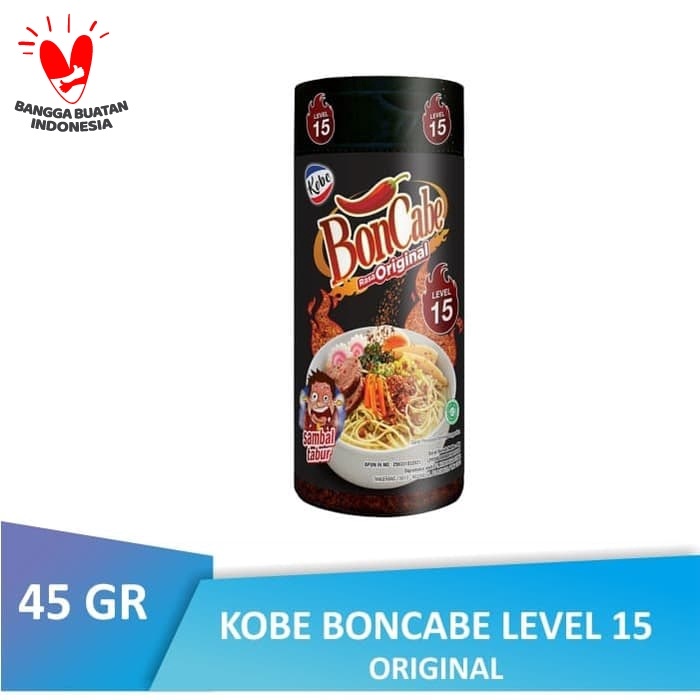 

vs2011bd Btl Boncabe Sambal Tabur Kobe | Level 15 Original Botol Bon Cabe Fsfs201