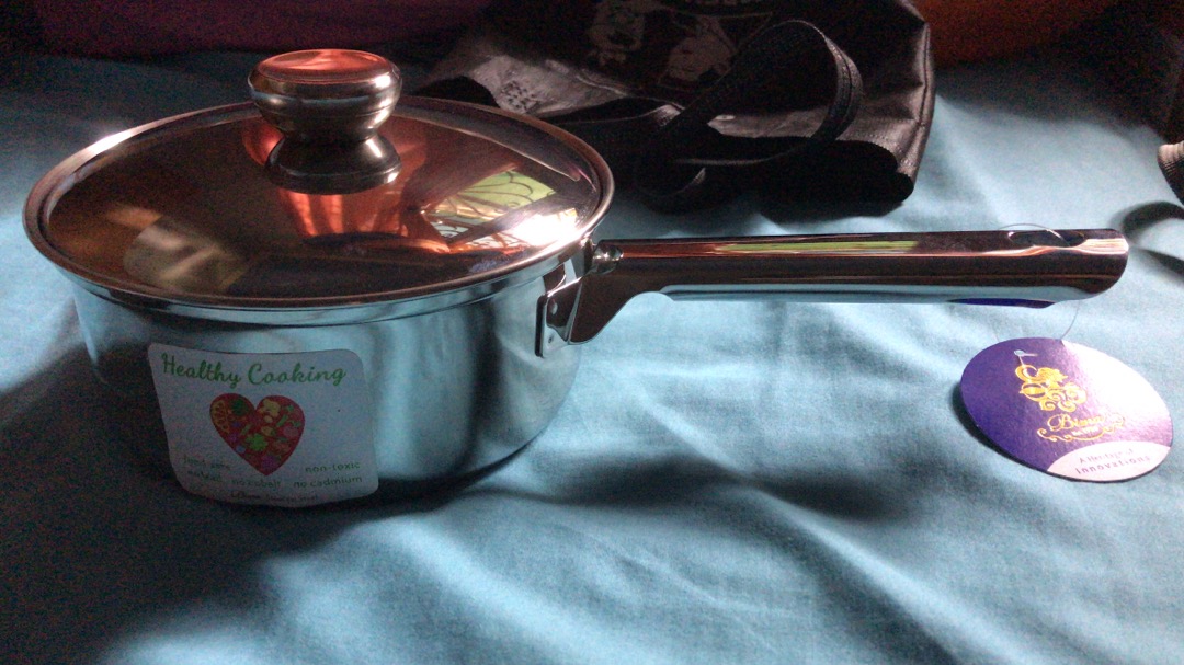 Bima Panci Susu 16 Cm Dan 18 Cm Saucepan With Cover Stainless Steel