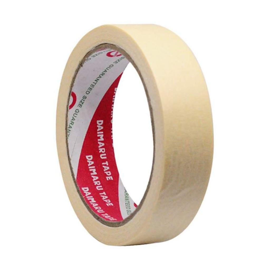 Daimaru Lakban Kertas / Lem Kertas / Masking Tape 1 Inch