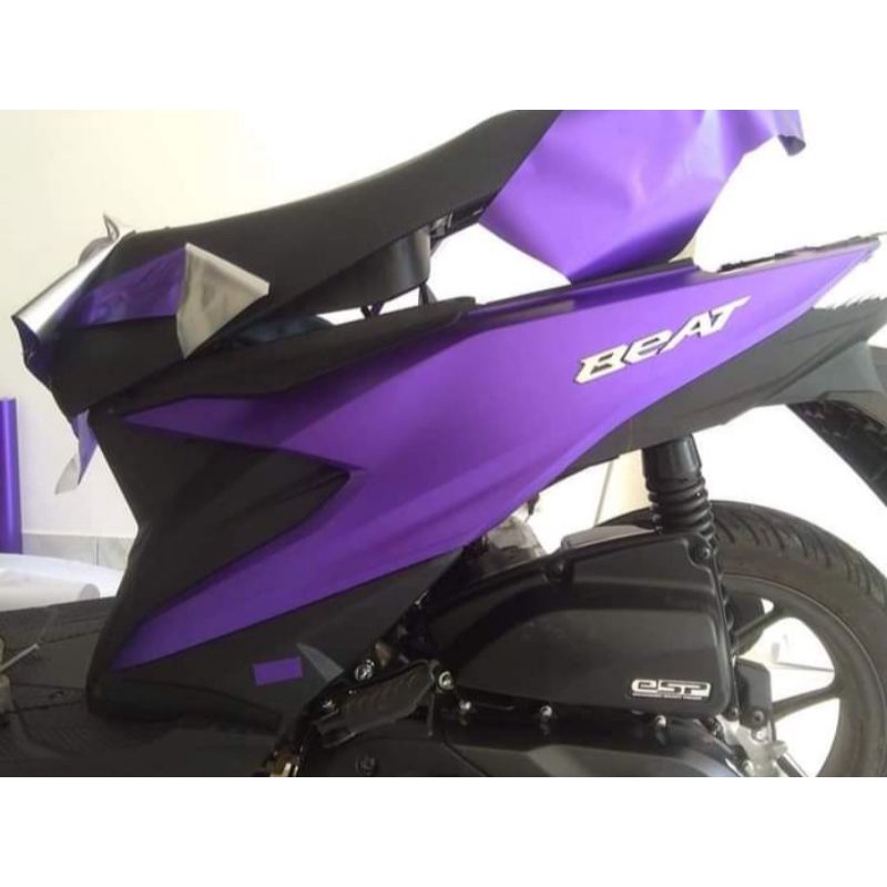 Stiker Skotlet Ungu Chrome Doff