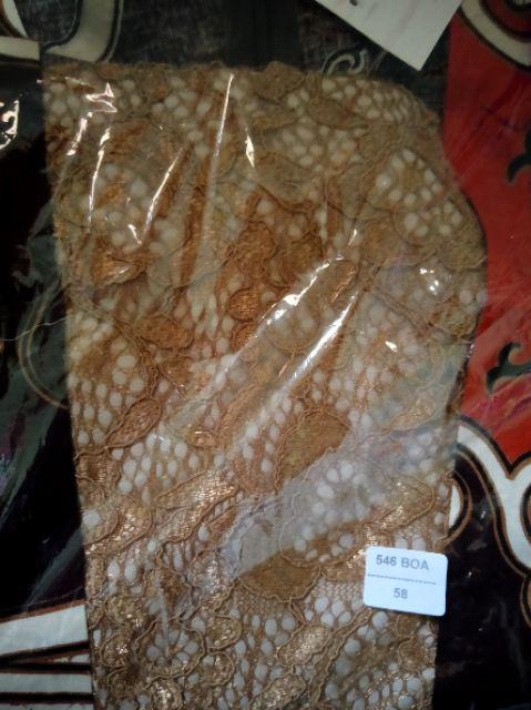 Dress Batik Solo Wanita Kombinasi Brukat Katun Stretch Sale Fit L Ng532