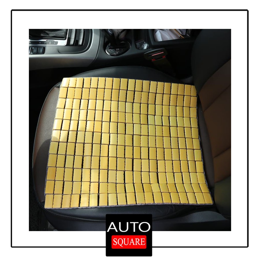 (NEW) Alas Duduk Bambu Sofa Jok Mobil Tipe B Tempat Duduk Bambu Jok Sofa