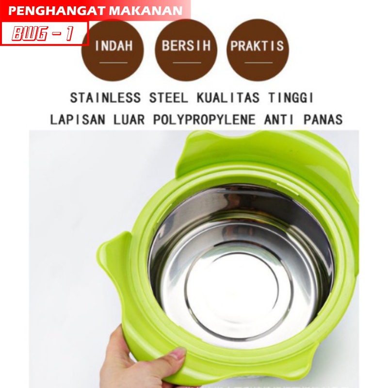 Tempat penghangat makanan Food Warmer Panci Penyimpanan Makanan Wadah Penyimpanan Makanan Agar Tetap Hangat -Wonderdekorasi