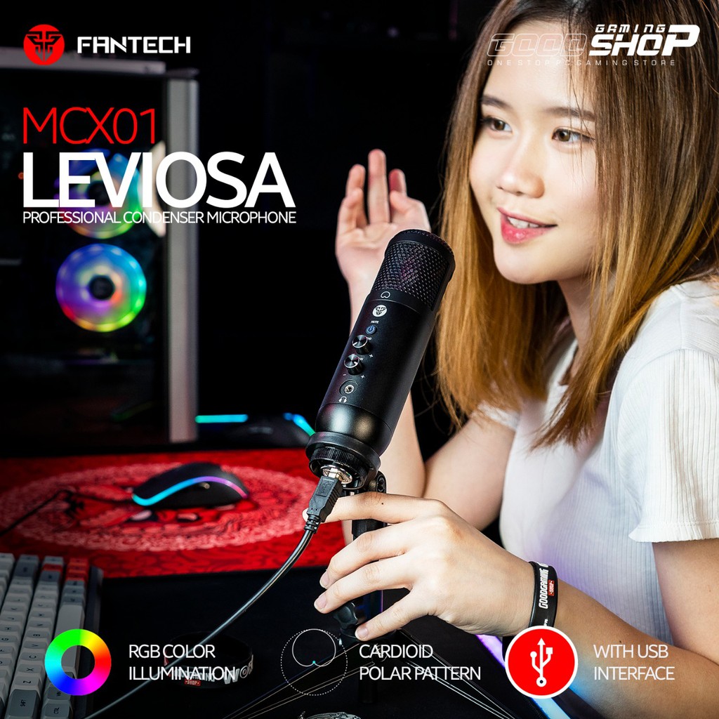 FANTECH MCX01 LEVIOSA - GAMING MICROPHONE