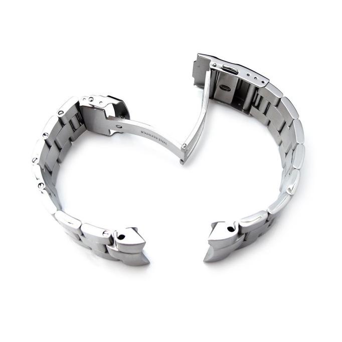 2Mm Super-O Boyer Watch Bracelet Seiko Snzf17 Sea Urchin Brushed Clasp Terbaru