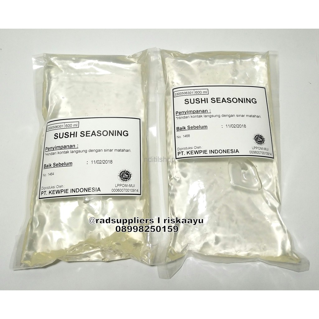

Kewpie Seasoning, Seasoning Sushi 600ml, Best Seller dan Halal !!