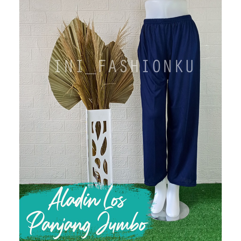 CELAMIS SANTAI LOS / ALADIN PANJANG LOS JUMBO BB 45-85 KG / CELANA KAOS RAYON READY BISA COD