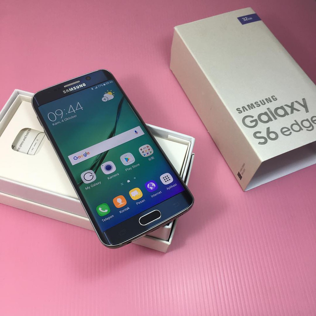 GLOBAL - Samsung Galaxy S6 Edge 32 GB Fullset Second