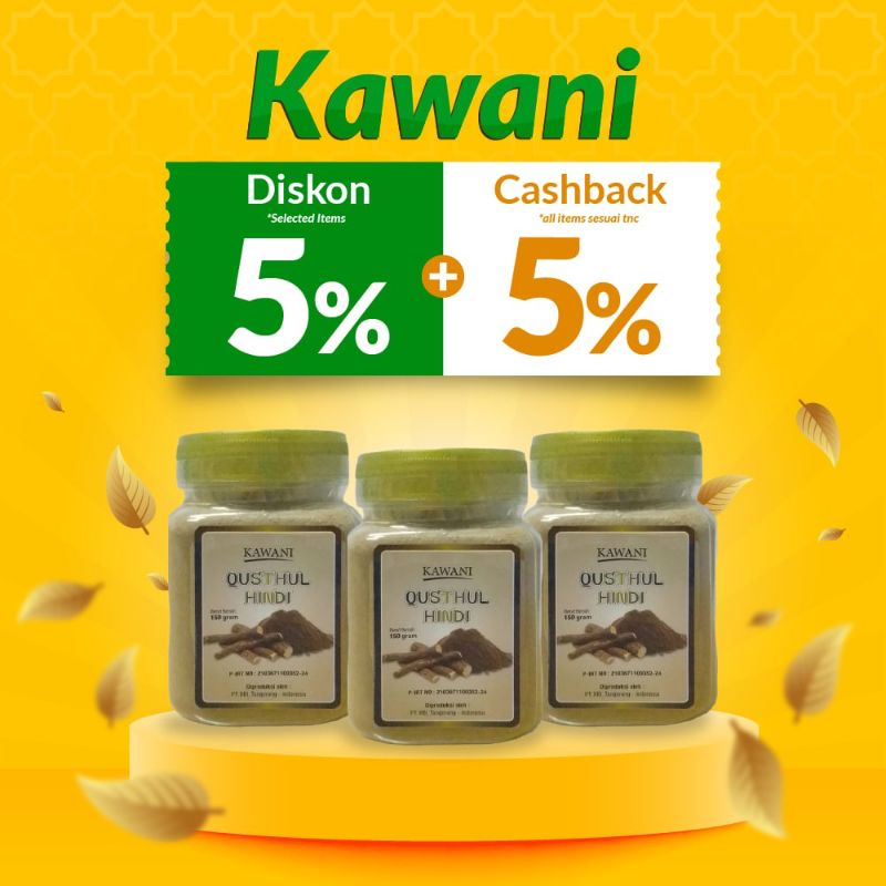 

Qusthul hindi 150gram