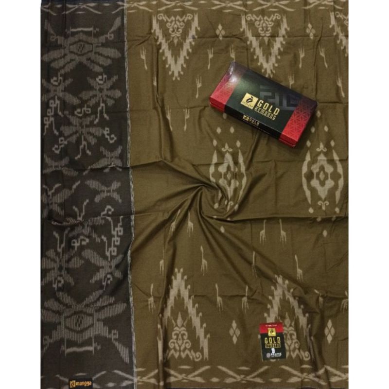 SARUNG MANGGA KEMBANG GOLD ORIGINAL TENUN DEWASA BISA PILIH MOTIF TERBARU, MOTIF KEMBANG BANYAK WARNA