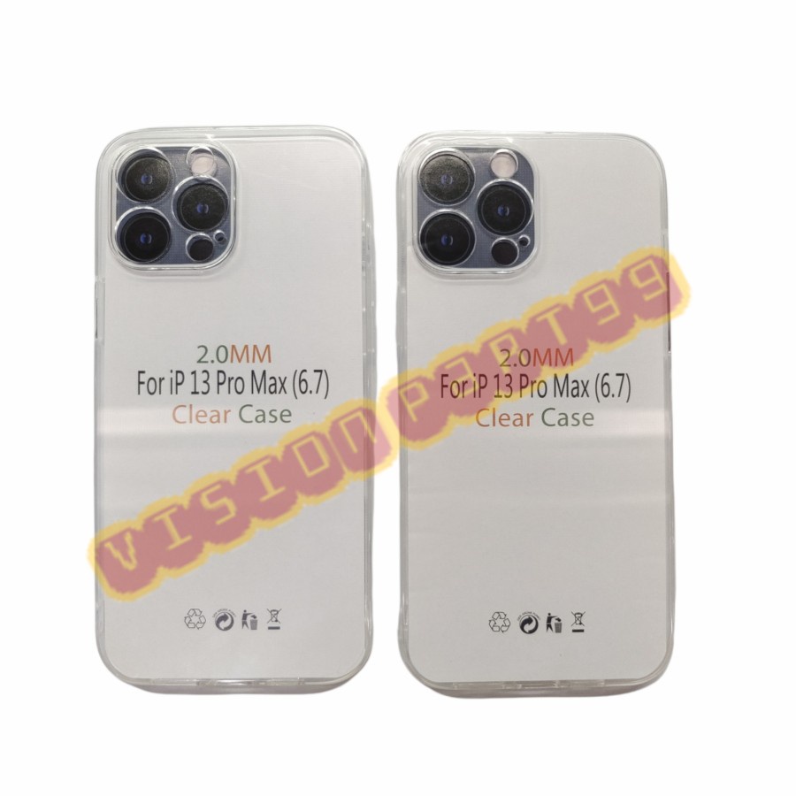 SOFT CASE SILICON JELLY CASE CLEAR CASE BENING IPHONE 13 PRO MAX