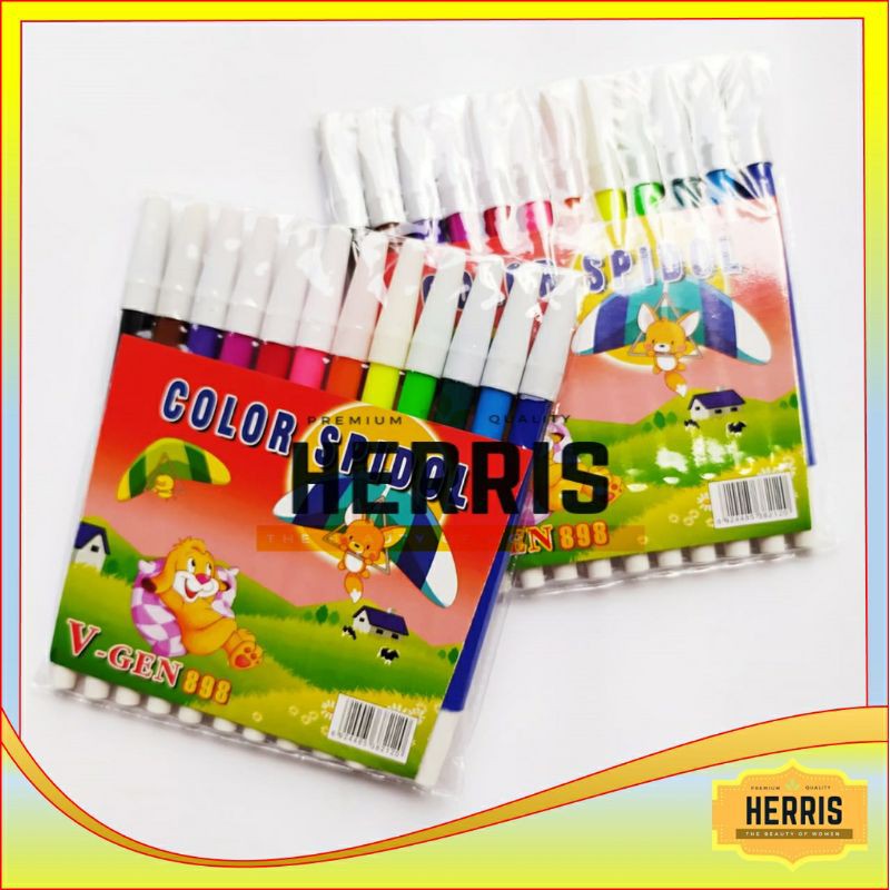 

1 Lusin Spidol Warna V Gen 898 Premium